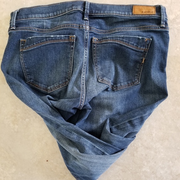 Express Mid Rise Repreve Jeggins - Picture 2 of 3